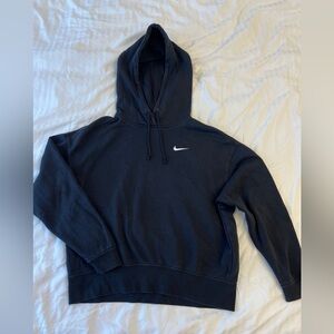 Nike Black Hooded Sweatshirt size M